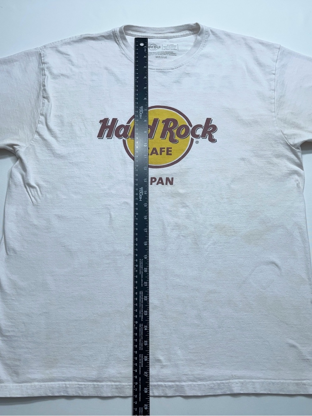 Hard Rock Cafe Japan T Shirt Mens Size XL White Red Cross Unite For Japan - Picture 7 of 11